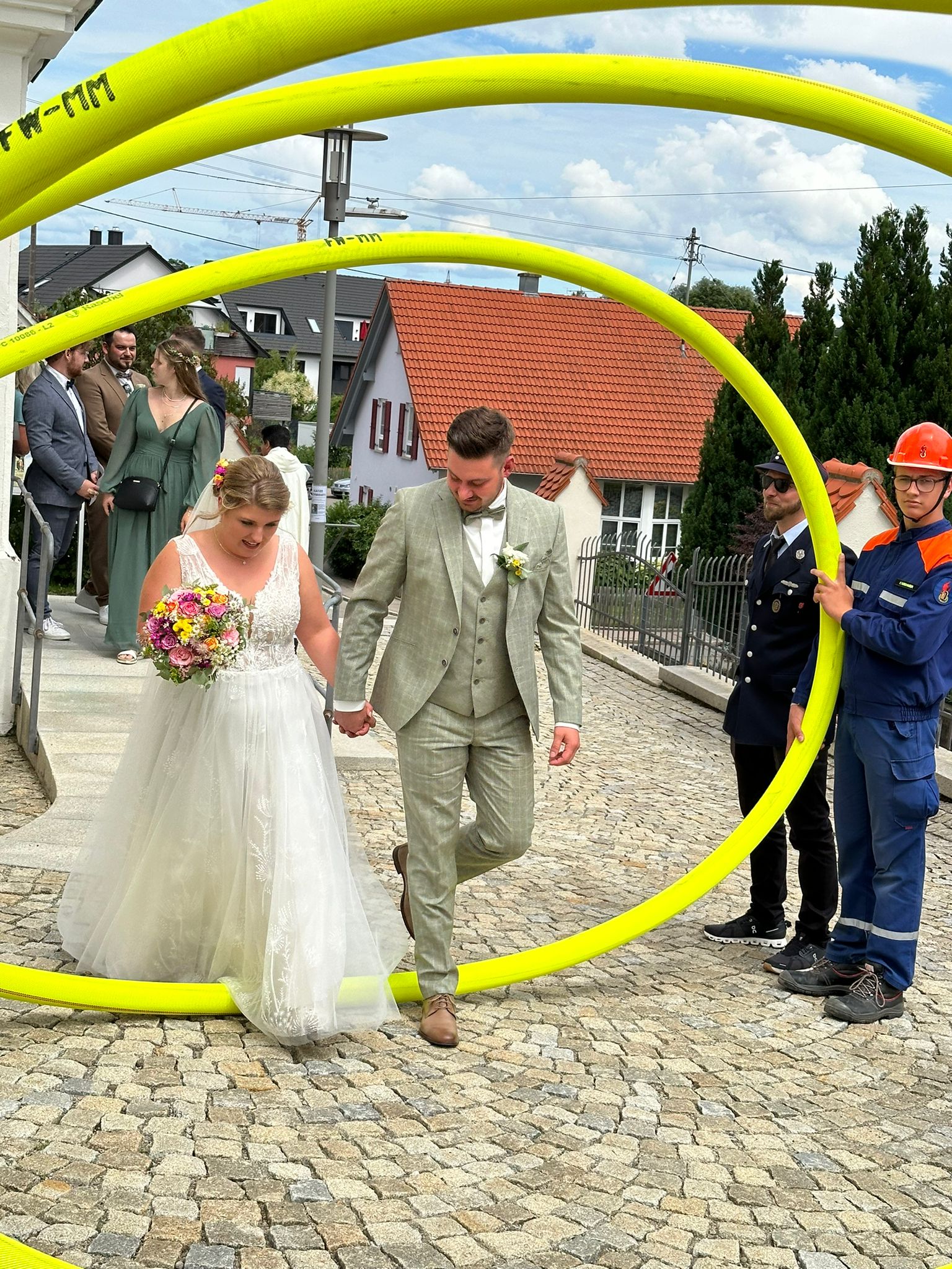 Hochzeitsglückwünsche an Chanti & Manuel